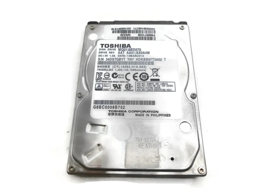 Hard Drive Toshiba 750GB 2.5