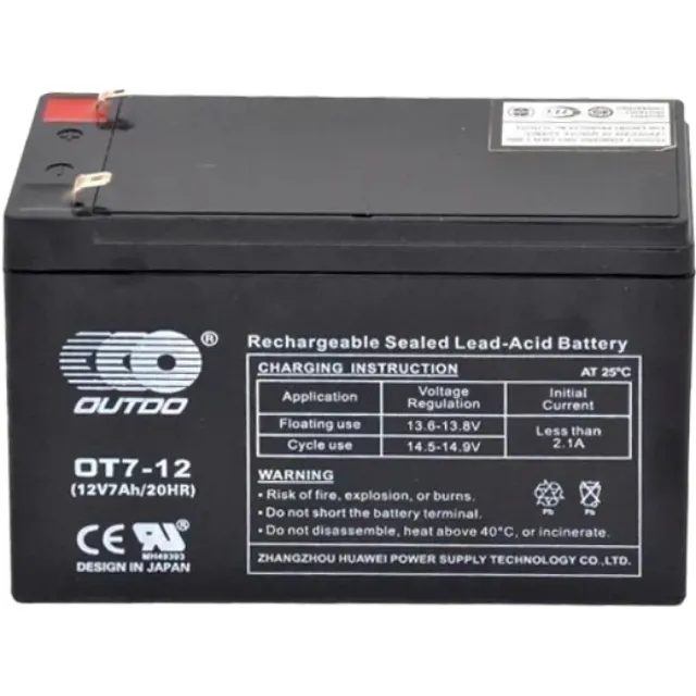 Battery 12V 7A Outoo