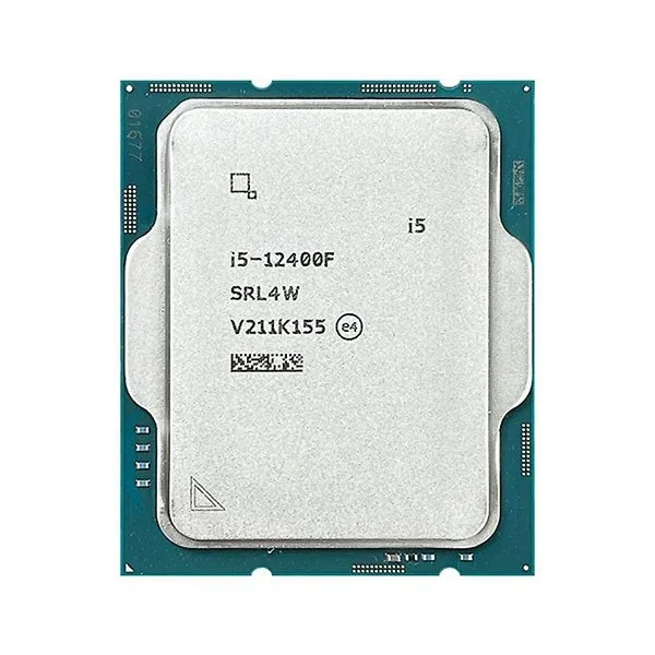 Processor Intel i5 12400F 12th Gen 3.30GHz without cooler