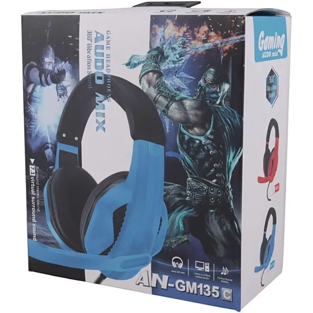 Headset AN GM135 Gaming 7.1