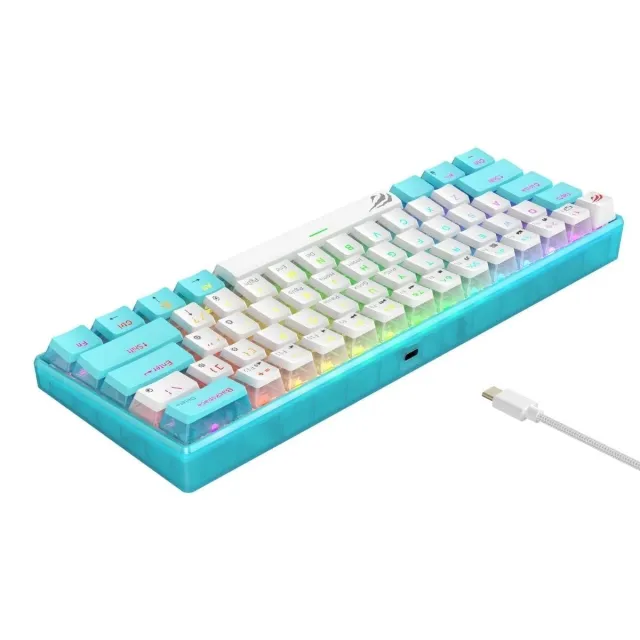Mechanical Gaming Keyboard Havit KB 903L Transparent
