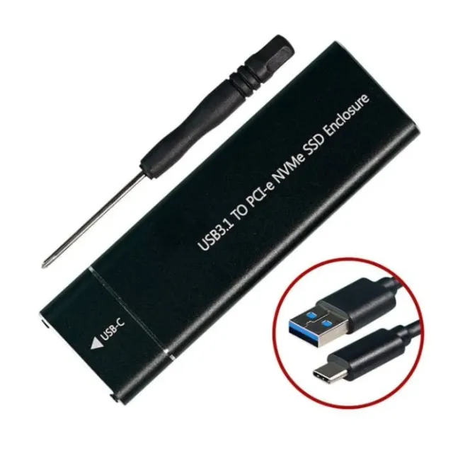 Drive Enclosure M.2 NVMe USB 3.1