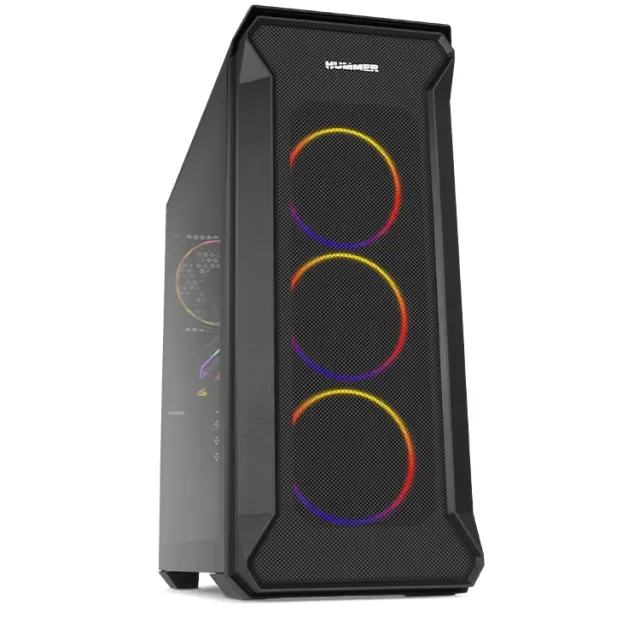 PC Case NOX Quantum Black 4 Fans