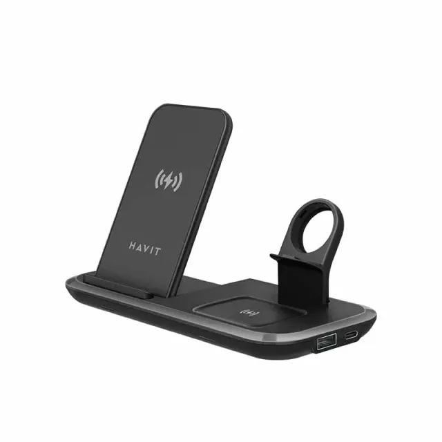 Wireless Charger Havit Stand 3-in-1 W3020 15W