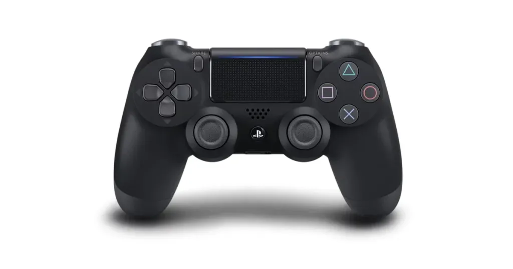 Manette Sony PS4 DualShock blanche/noire