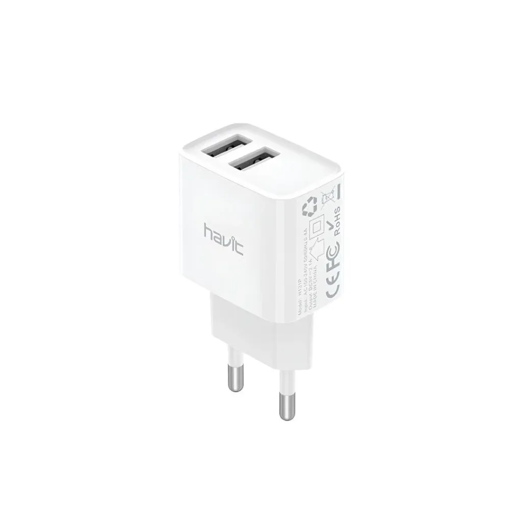 Chargeur Havit U131P 2 USB 2.4A