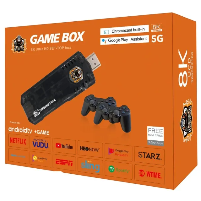 Android TV Box 8K Android TV + Game