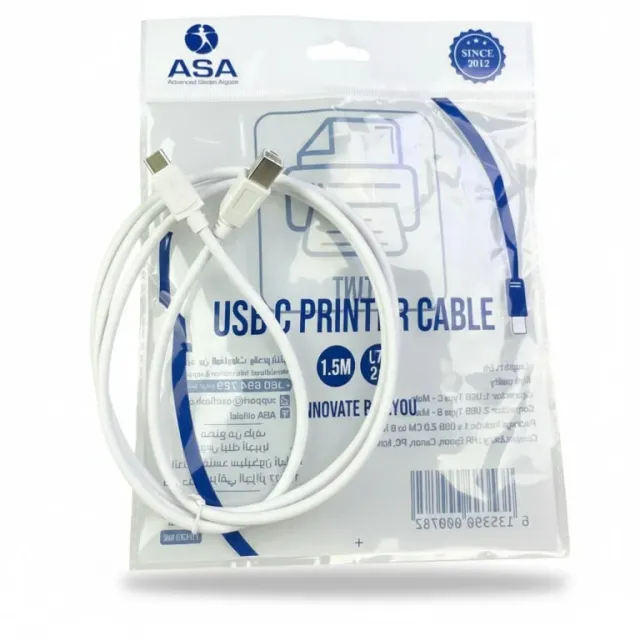 Cable Type-C to Printer 1.5m ASA