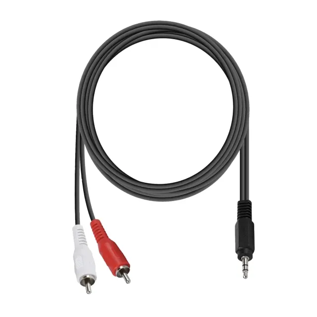 Audio Cable Capsys Jack Male/2 RCAMale