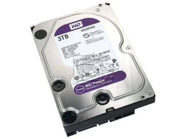 Internal Hard Drive WD 3TB 3.5 Purple