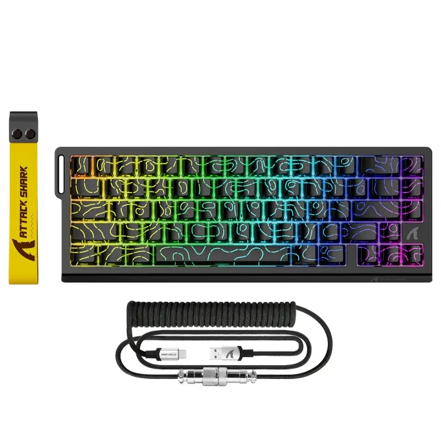 Magnetic Keyboard Attack Shark X68HE
