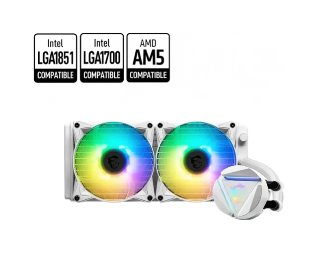 Liquid Cooler MSI MAG 240R V2 White