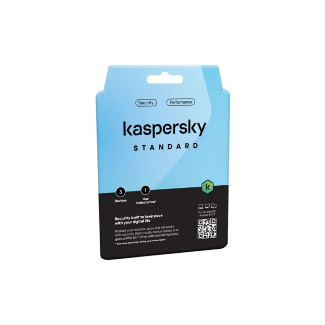 Antivirus Kaspersky 3 Devices Standard 2023