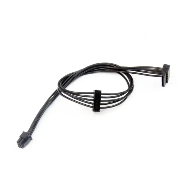 Mini Cable 6-pin to 2 SATA Power Supply