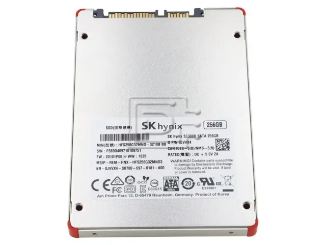 SSD 2.5 SK hynix 256GB (Used)
