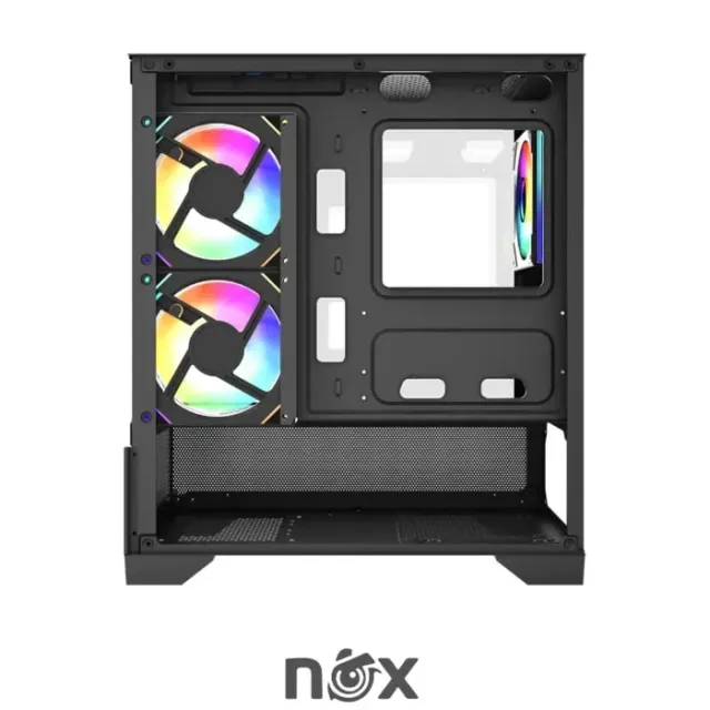 Desktop PC Ryzen A70G Case NOX Raven Black / Power Supply 800W / A520 / R5 5655G / 8GB 8GX1 DDR4 / SSD 256GB Kingspec