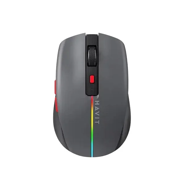 Wireless Bluetooth Rechargeable RGB Mouse Havit MS65WB - + 2.4GHz