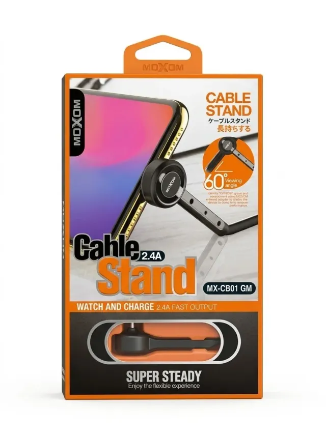 Cable Stand Moxom Type-C