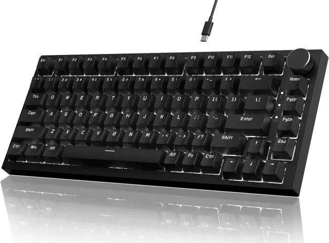 لوحة مفاتيح Ajazz AK820 Black Switch