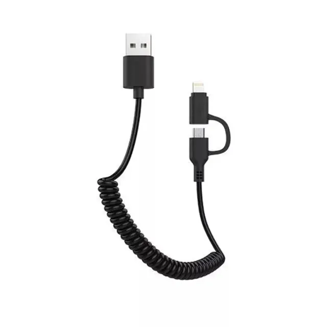 Cable Awei 2IN1SPIRALE to USB CL-53