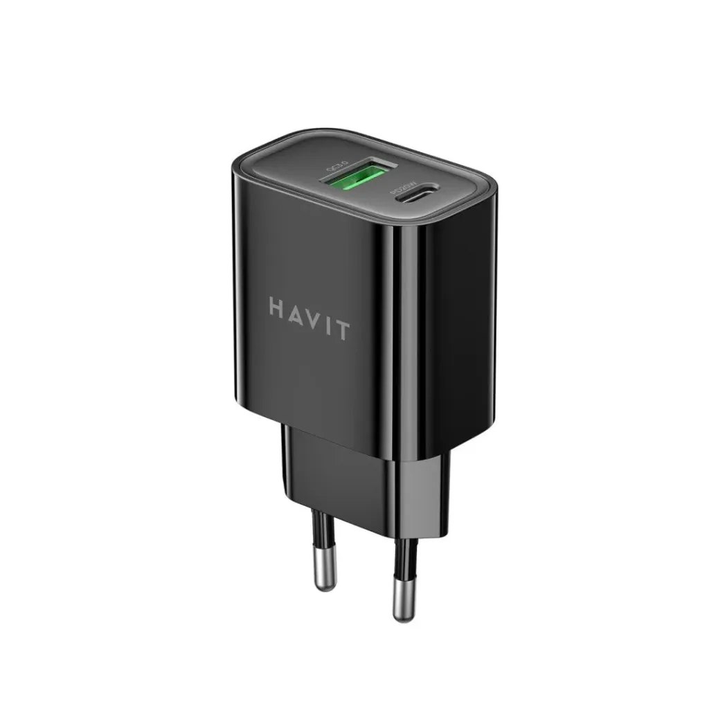 Charger Havit HV - UC111 PD 20W + USB QC 3.0