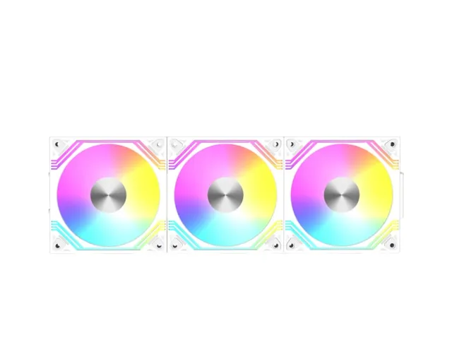 ARGB Fan Kit Raidmax Modular 3-in-1 White