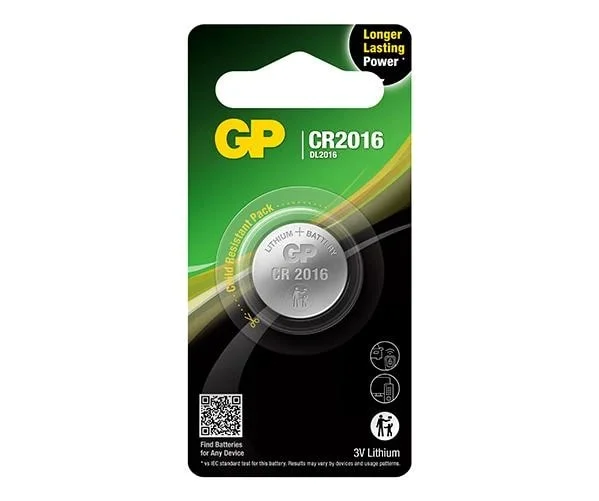 Battery GP Lithium CR 2016