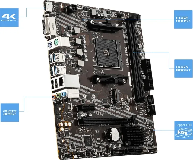 Motherboard MSI A520M-A Pro