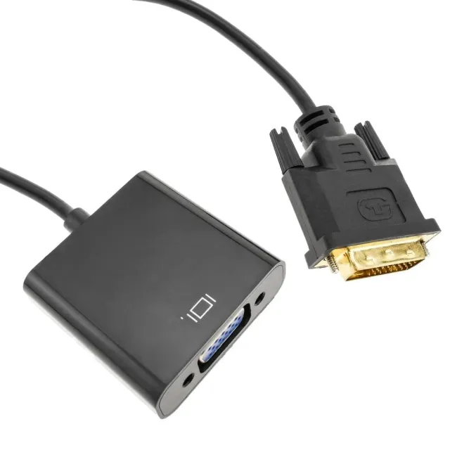 Converter DVI-D to VGA 15cm Adapter