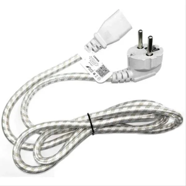Power Cable Capsys 1.5m 3×1mm White