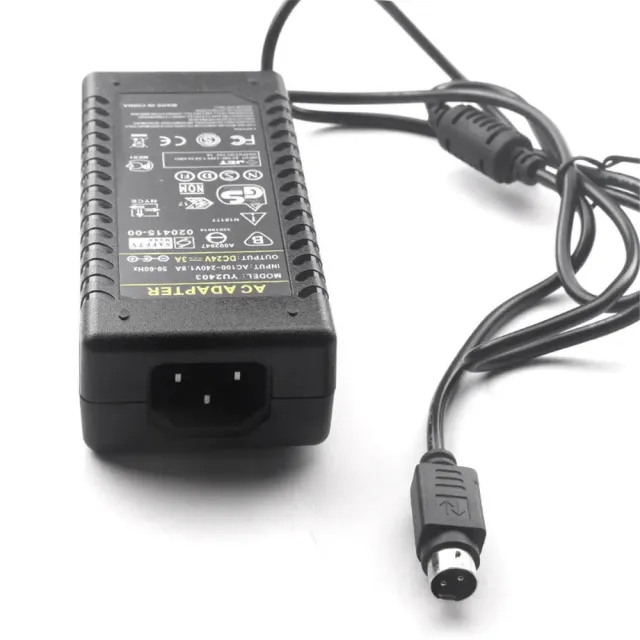 Charger Capsys 3-pin 24V 2.5A
