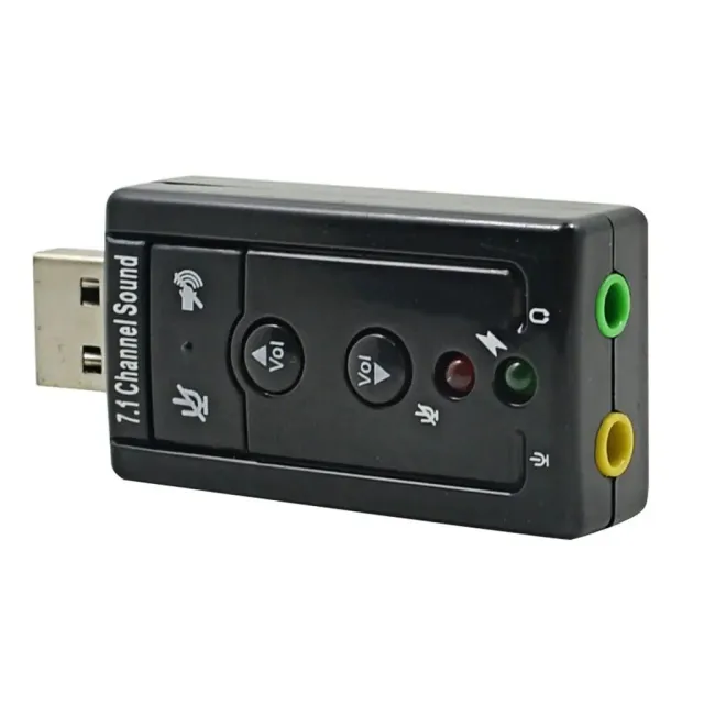 Sound Card USB Virtual 7.1