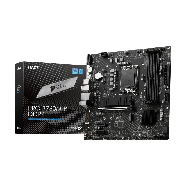 Motherboard MSI Pro B760M-P DDR4