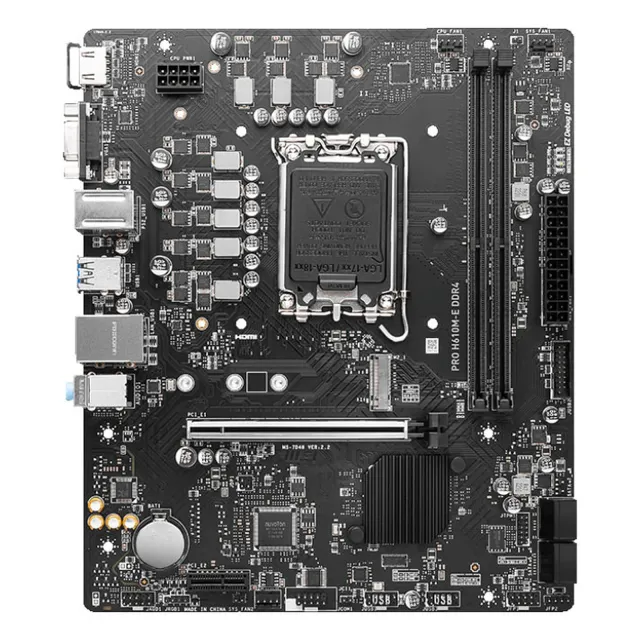 Motherboard MSI Pro H610M-E DDR4