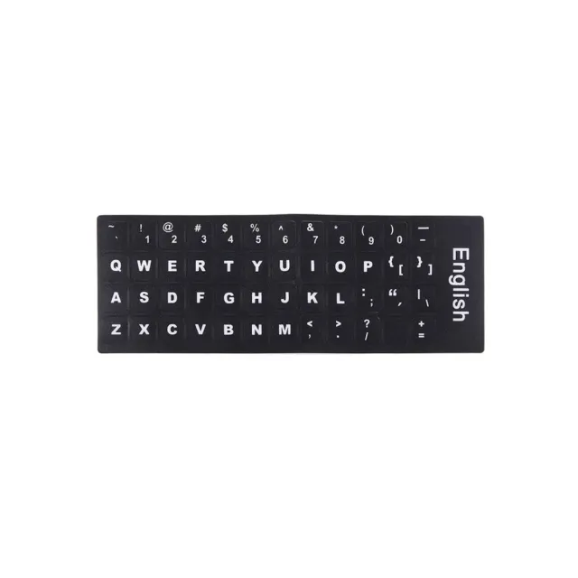 Keyboard Stickers Black