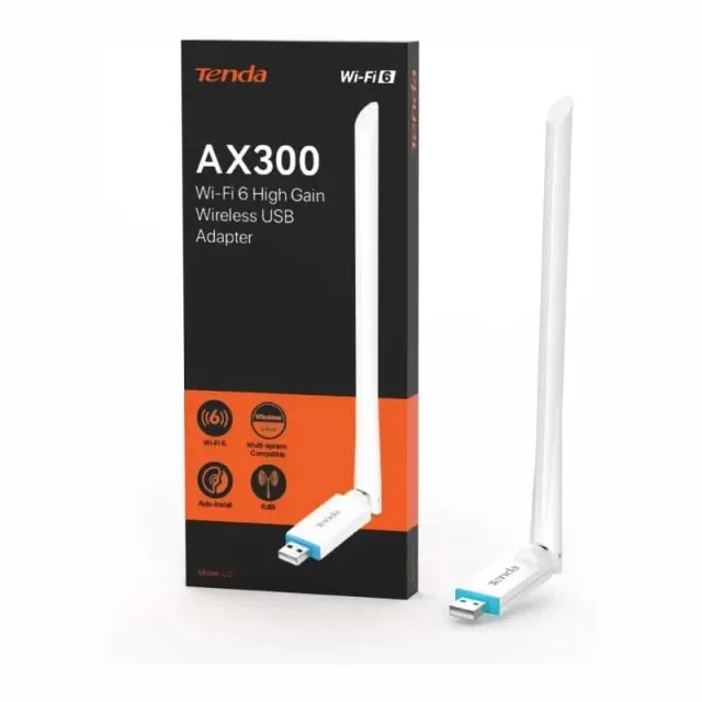 Wi-Fi Adapter Tenda Wi-Fi 6 AX300 U2