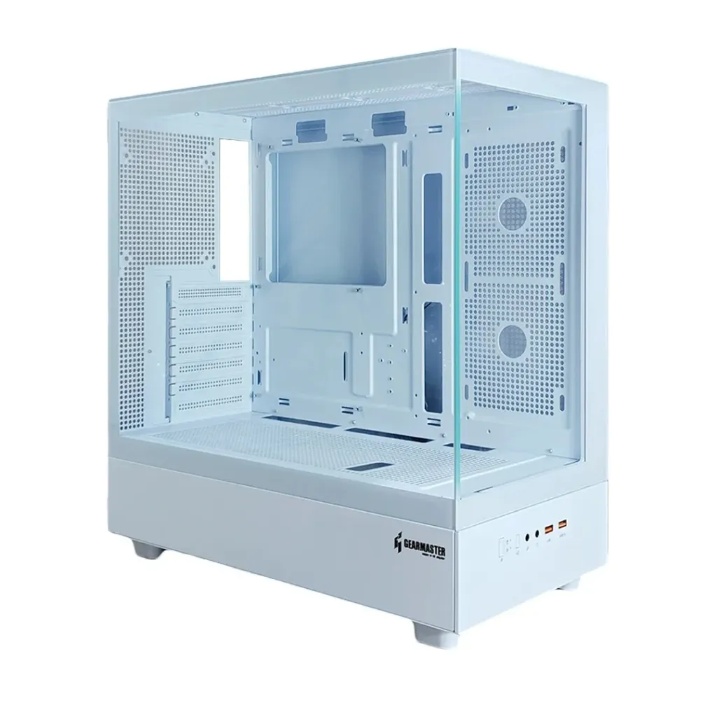 Gaming PC Case Gearmaster GM-21 White
