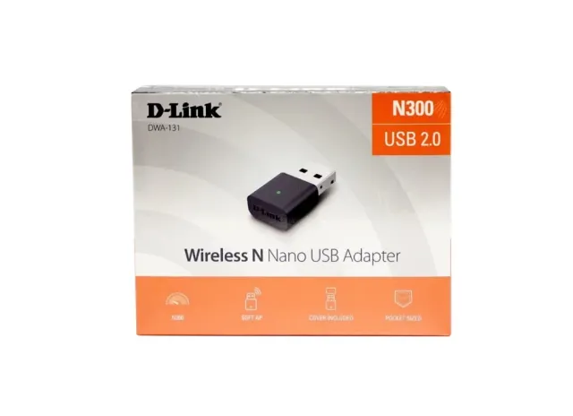 Wi-Fi Adapter N300 D-Link DWA-131
