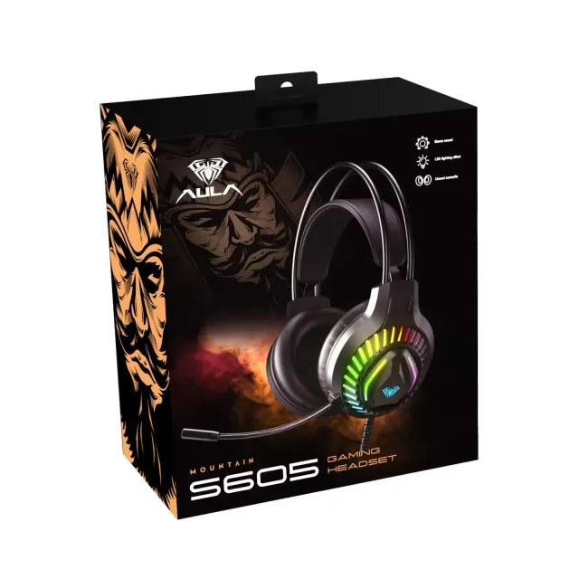 Headset Aula S605 USB 7.1