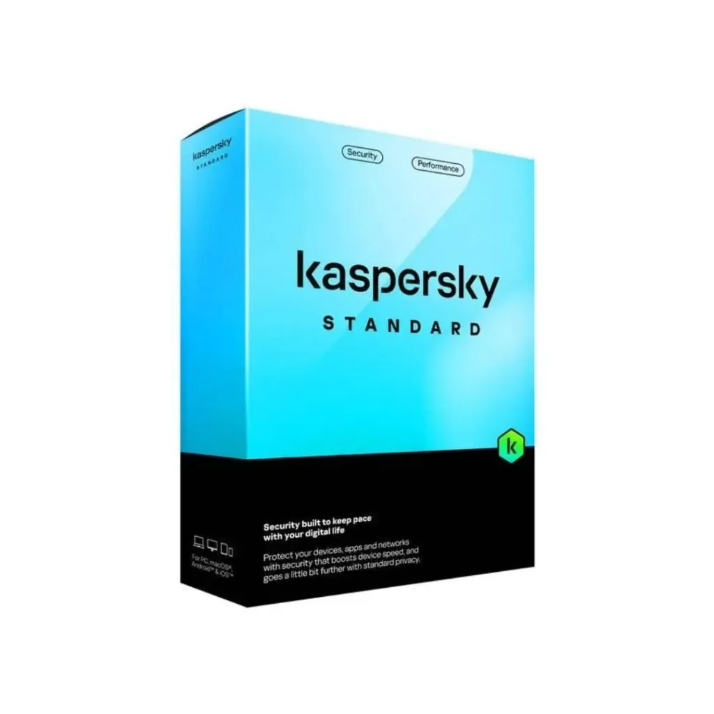 Antivirus Kaspersky 3 postes Standard 2026