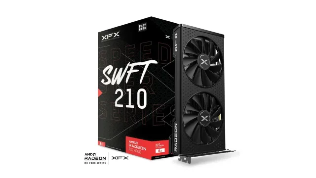 Graphics Card RX 7600 8GB XFX GDDR6