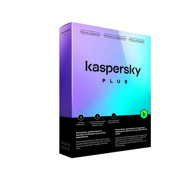 Antivirus Kaspersky 3 Devices Plus 2023