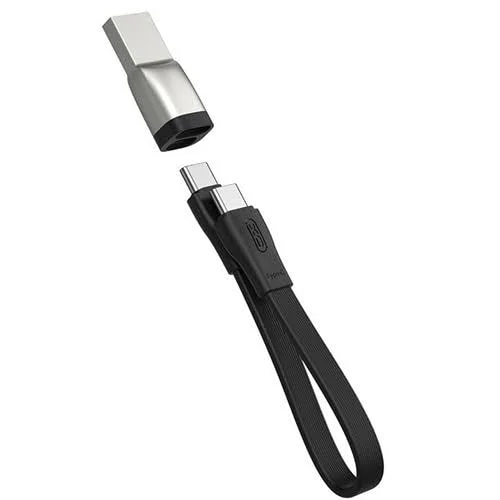 Cable Type-C + USB 20cm 60W XO NB-Q170A