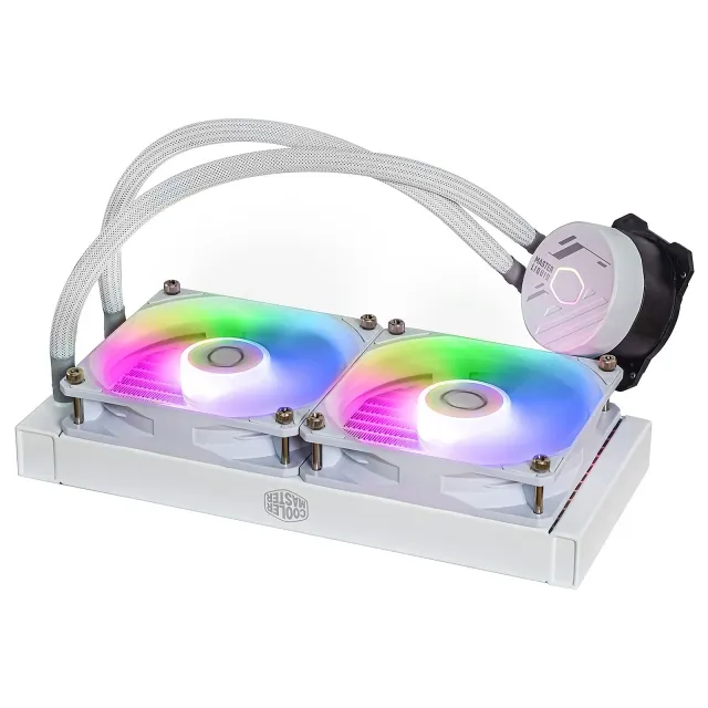 ARGB Liquid Cooler Cooler Master MasterLiquid 240L Core White