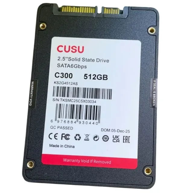 SSD 2.5 512GB Cusu C300