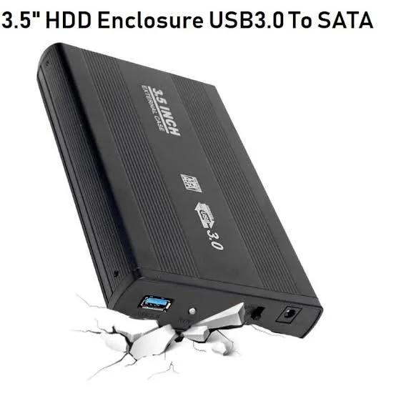 Drive Enclosure HDD 3.5 USB 3.0 5Gbps