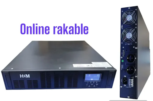 جهاز UPS 3kVA ON Line Rakable Medical HBM