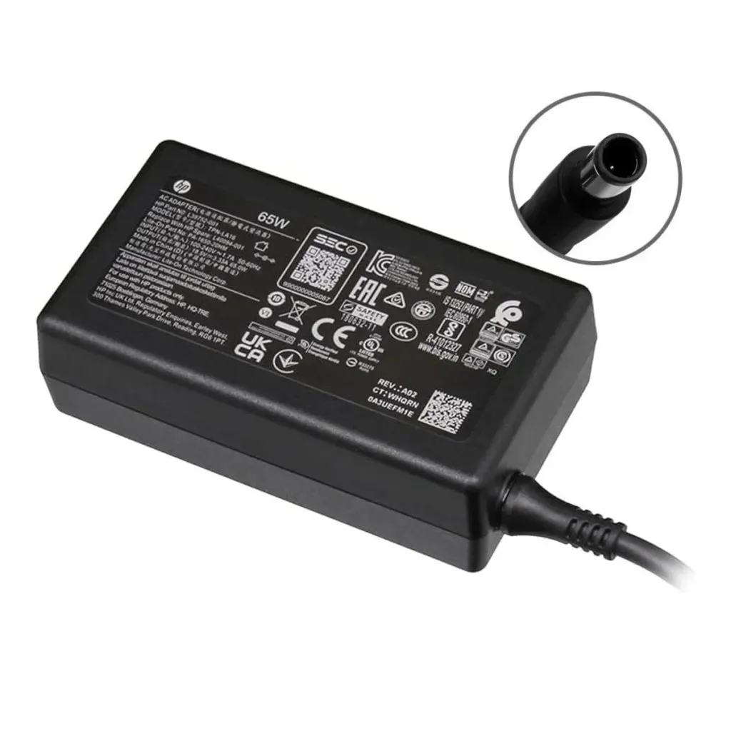 Charger HP 19.5V 3.33A / 7.4m×5.0m Original 65W