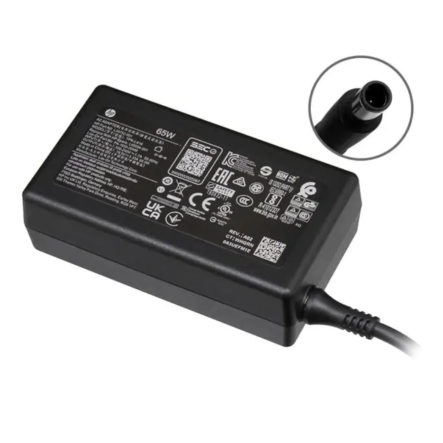 Charger HP 19.5V 3.33A / 7.4m×5.0m Original 65W