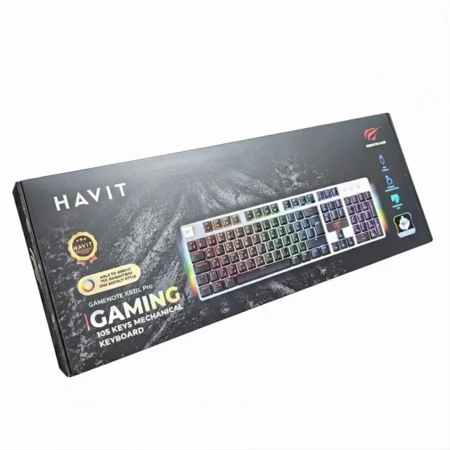 RGB Mechanical Keyboard Havit KB12L Pro 100%